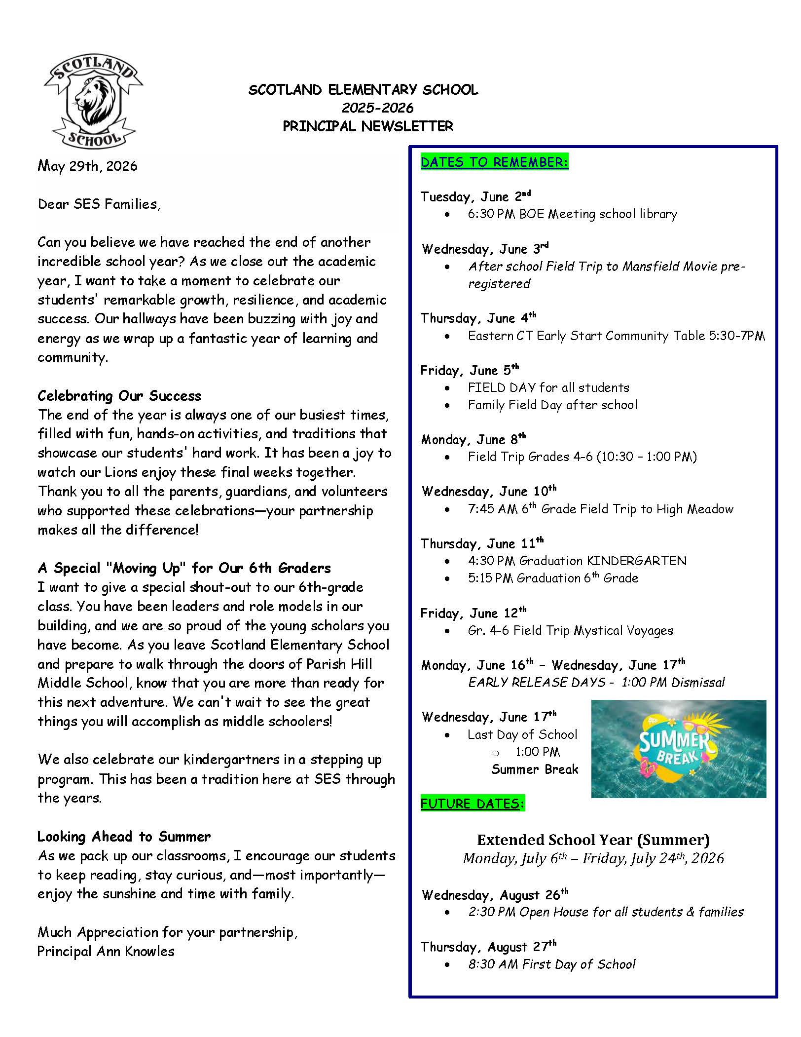 May 30th 2025 - Page 1